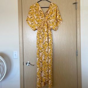 Shein Summer Yellow Dress